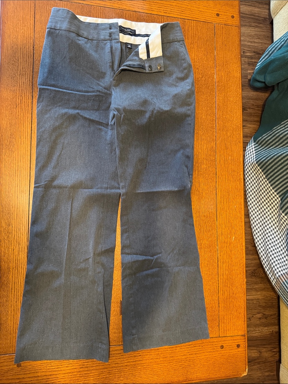 Banana Republic Women's Dark Gray Flare Jeans